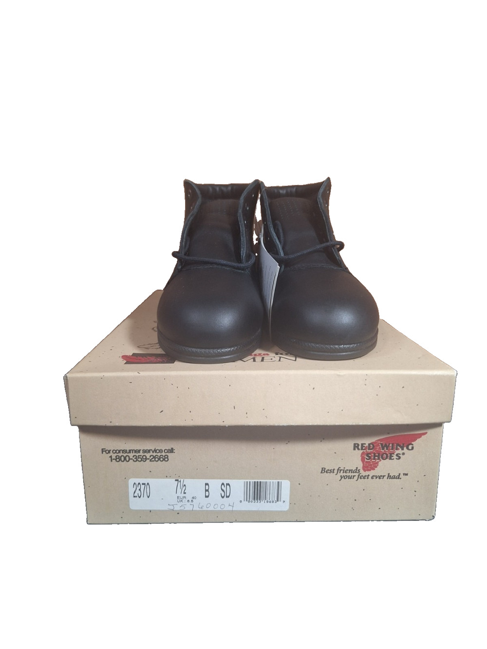 Red Wing Shoes Women's Steel Toe Static Dissipative Black Size 7.5B NEW IN BOX